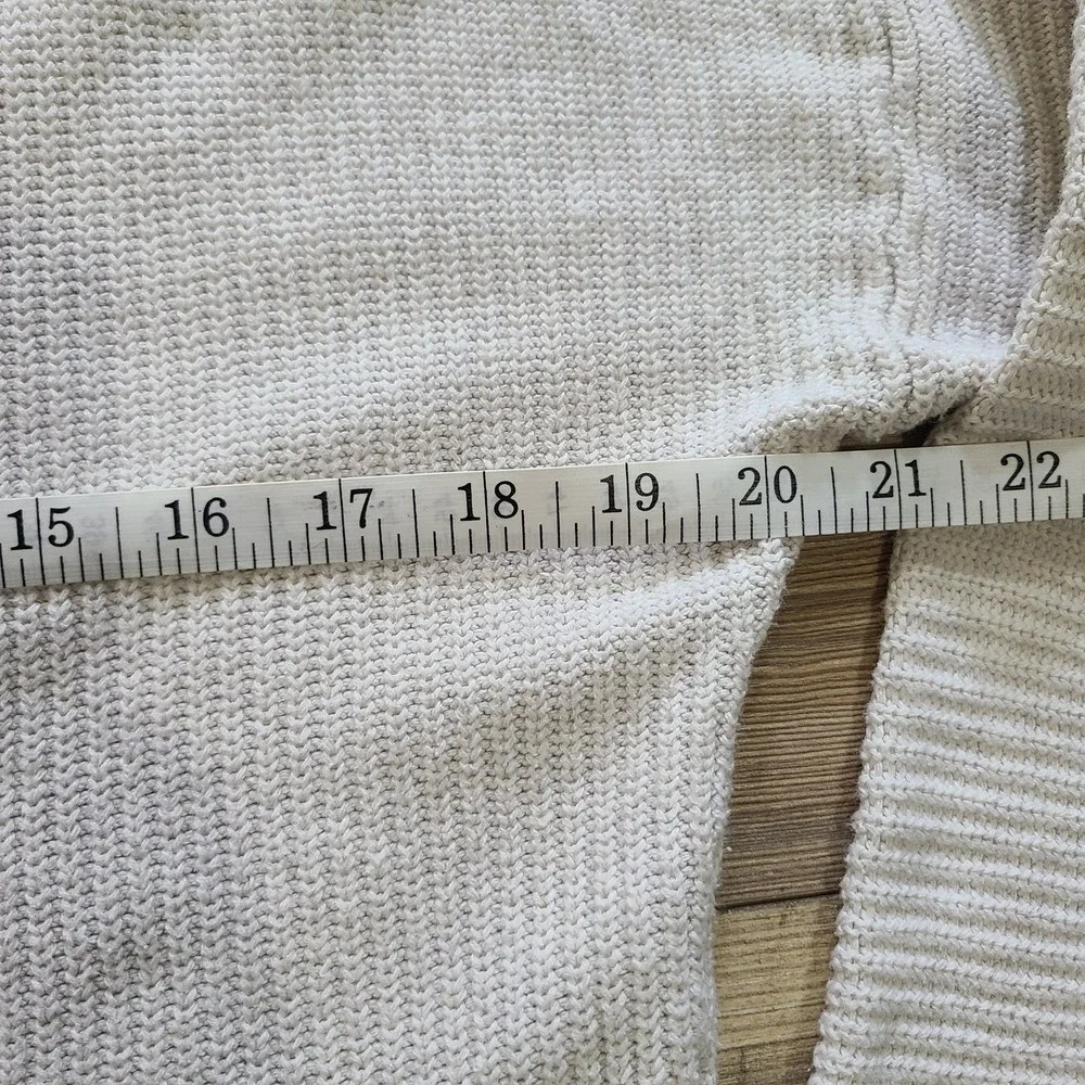 Gap Kids Youth XXL‎ 13 YRS Button Front Cream 2 Pocket Knit Grandpa Cardigan
